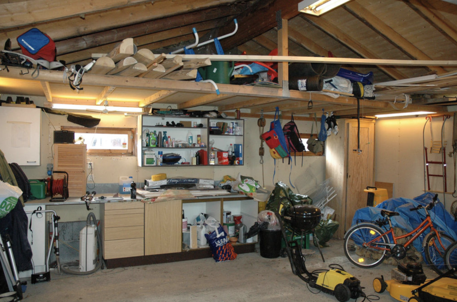 Гараж оборудованный под жилье
