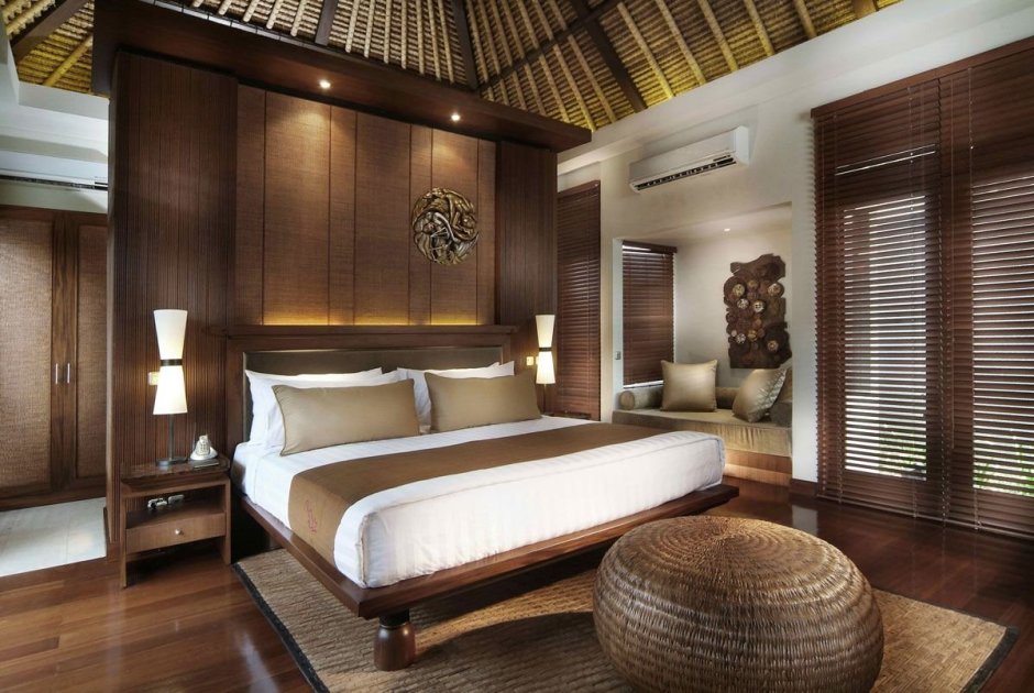 Интерьер спальни Full HD Бали