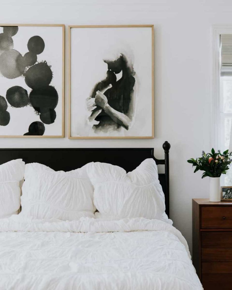 Картины в спальню над кроватью