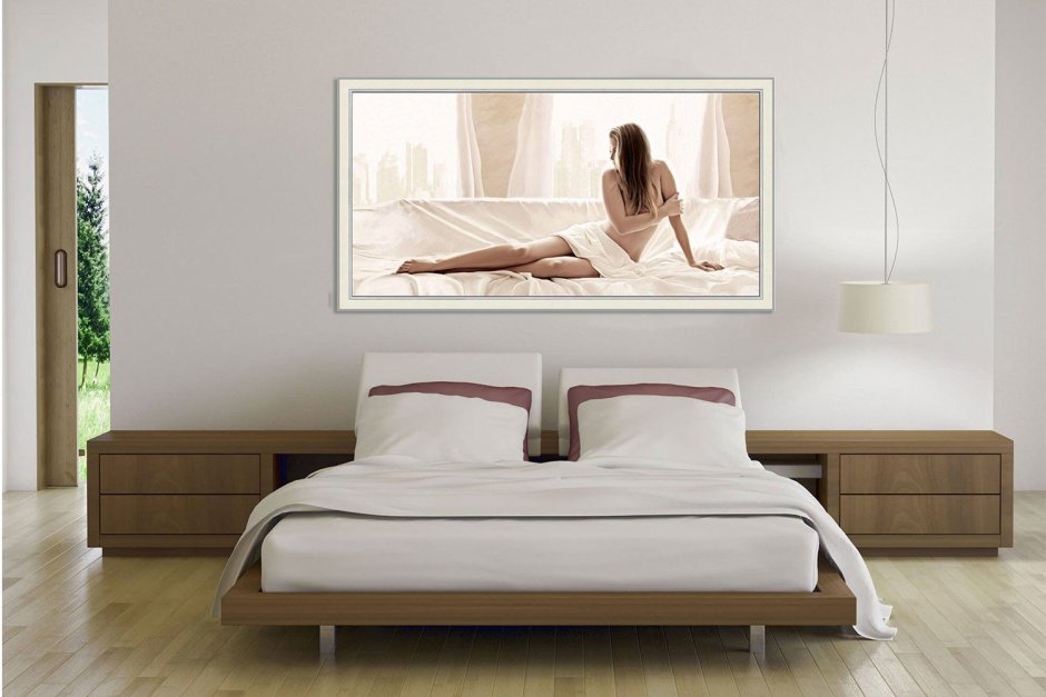 Картины в спальню над кроватью