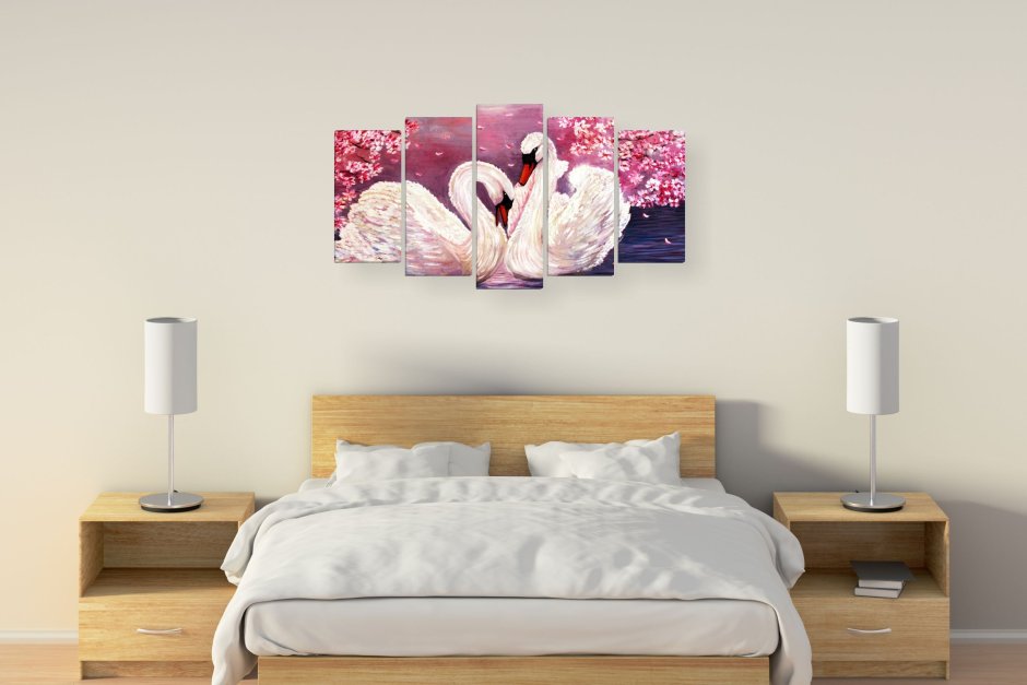 Картины в спальню над кроватью