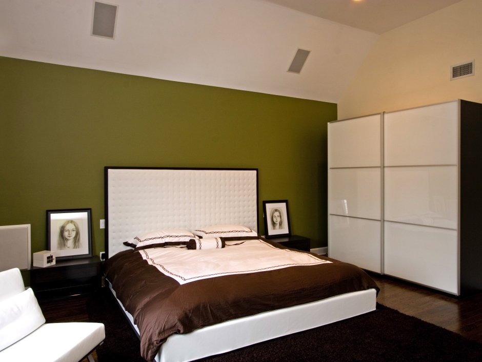 Шкаф в спальню зеленая спальня