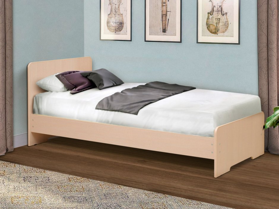 Кровать одинарная √2 матрица