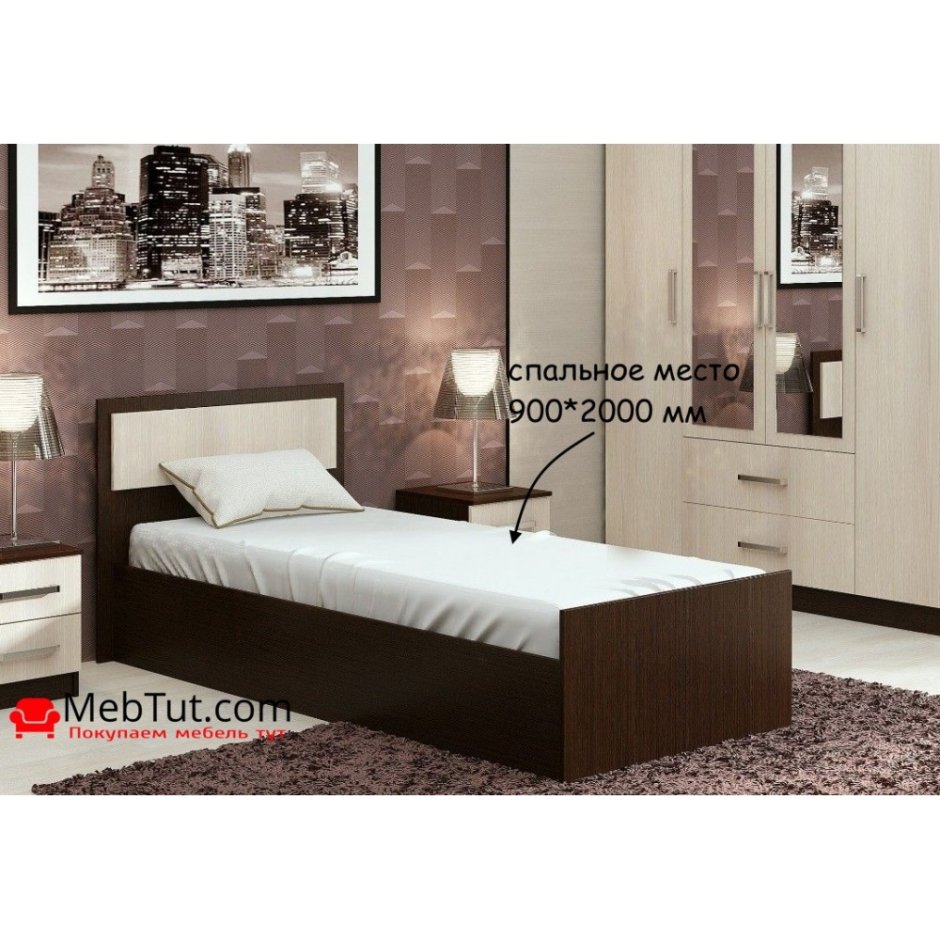 Сабрина 2 кровать кд 1.11