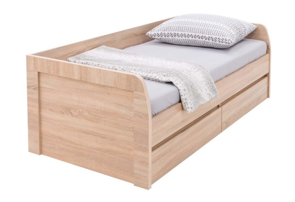 Кровать односпальная Луна (900) Олмеко