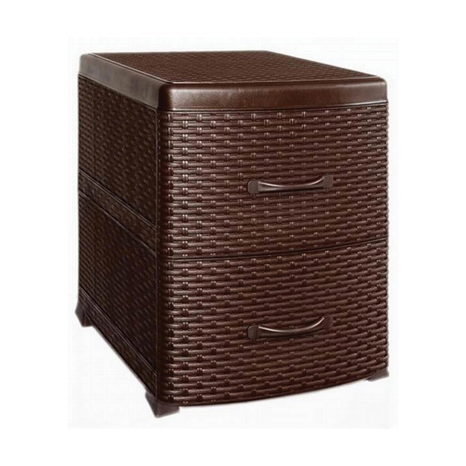 Комод Violet ротанг 2 секции