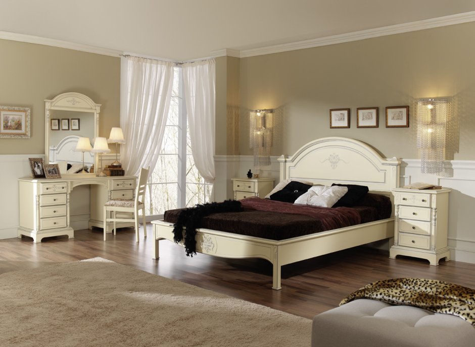 Испанская мебель кровать Campina 4