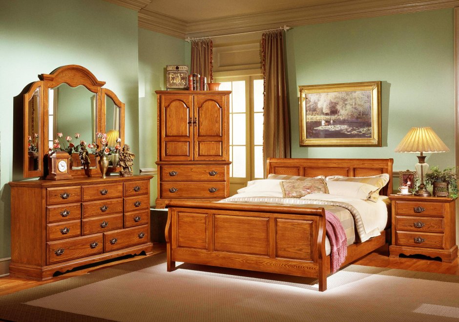 Красивая деревянная мебель