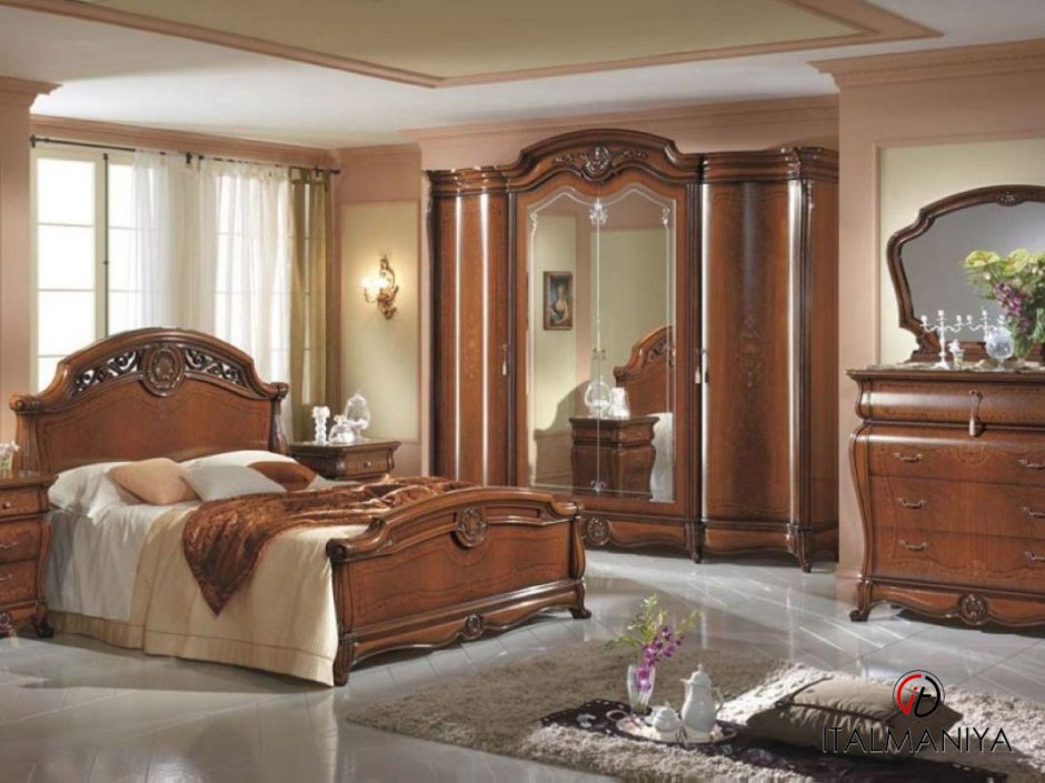 Элитная итальянская спальня Ducale patinata BDR 1