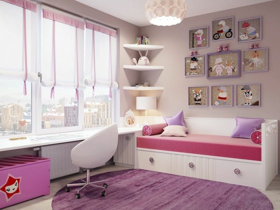 Мебель для девичьей комнаты
