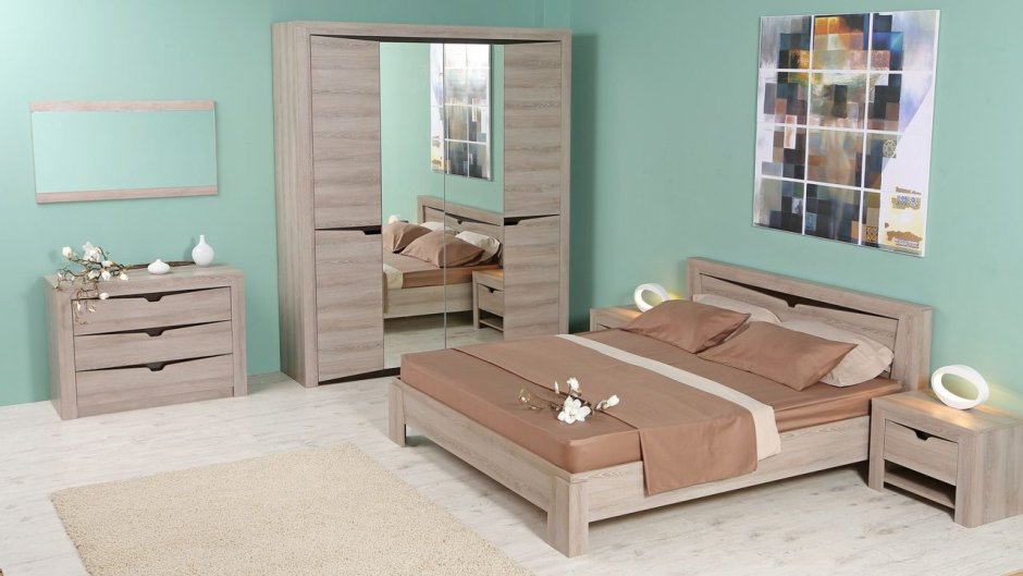 Спальня Корвет Люкс Союз мебель