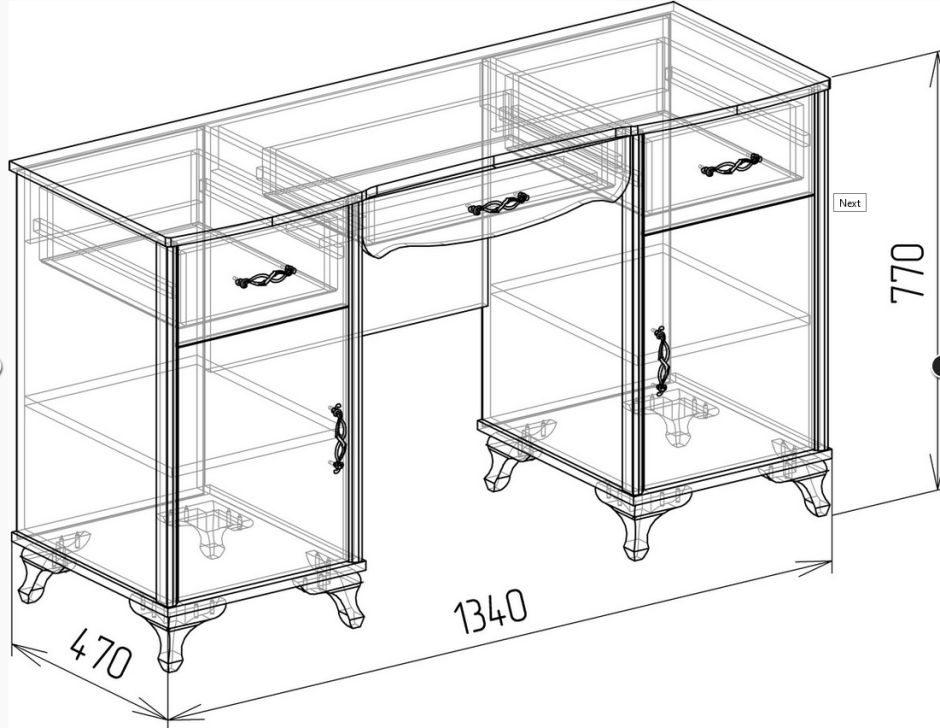 Мебель Флоренция спальня