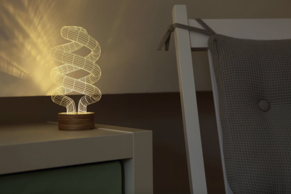 Светильник в деревенском стиле