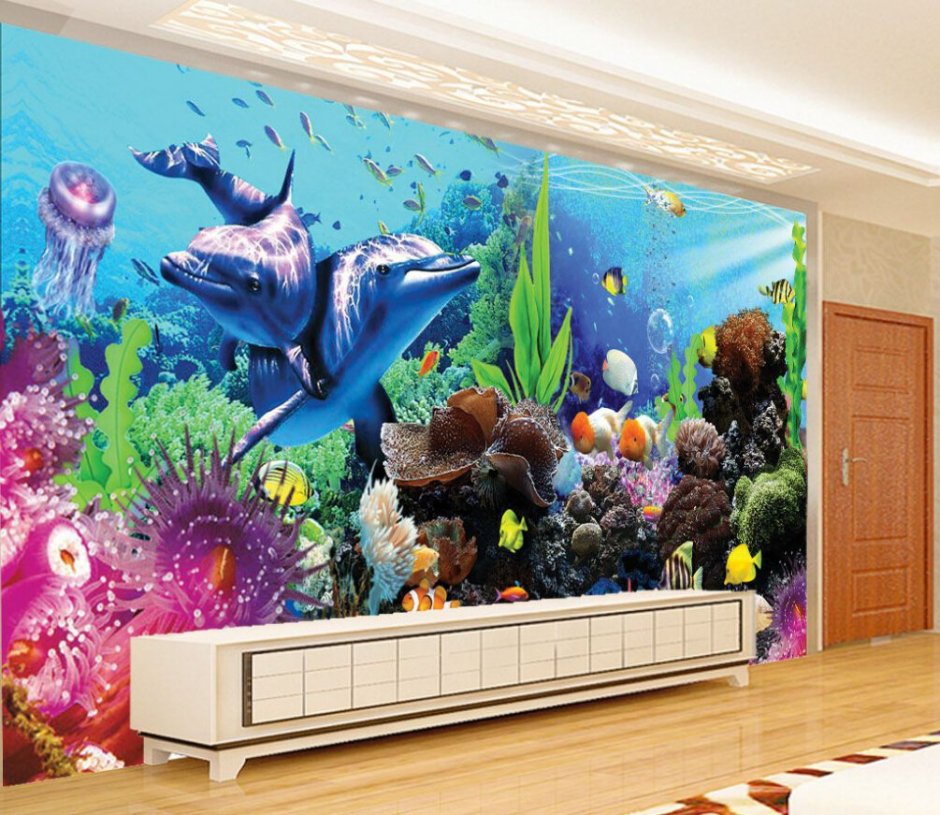 Панно аквариум на стену