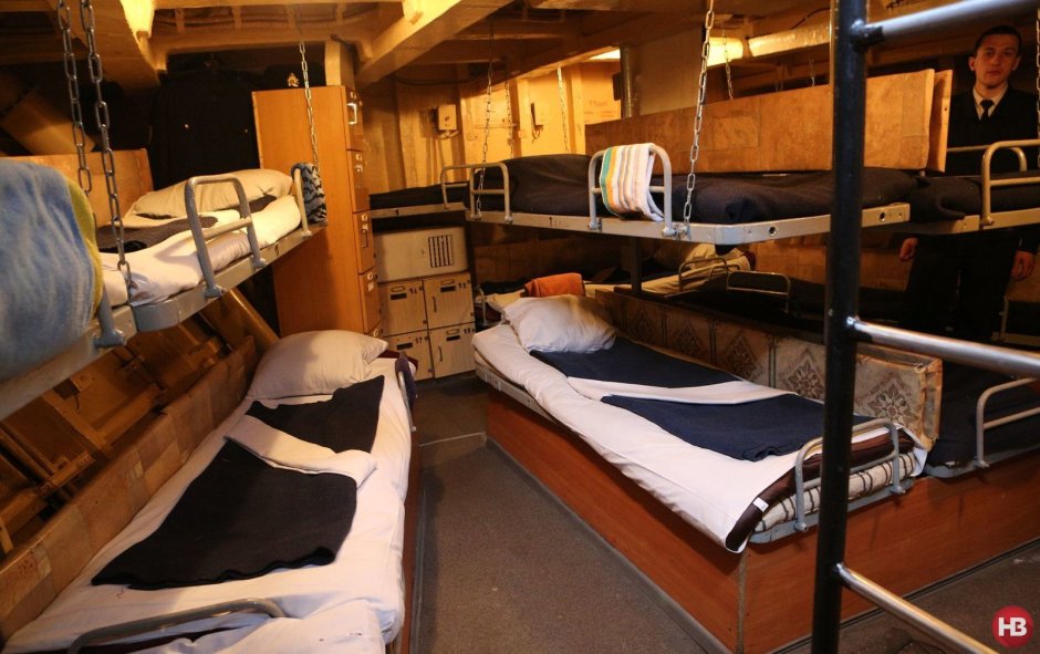 Кубрик на корабле для Матросов