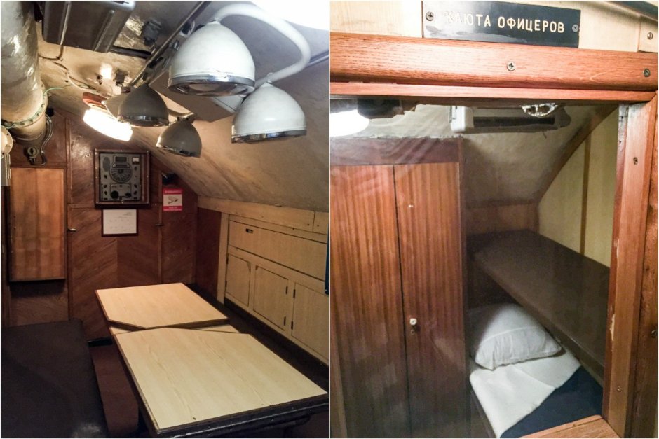 Подводная лодка Кубрик капитана