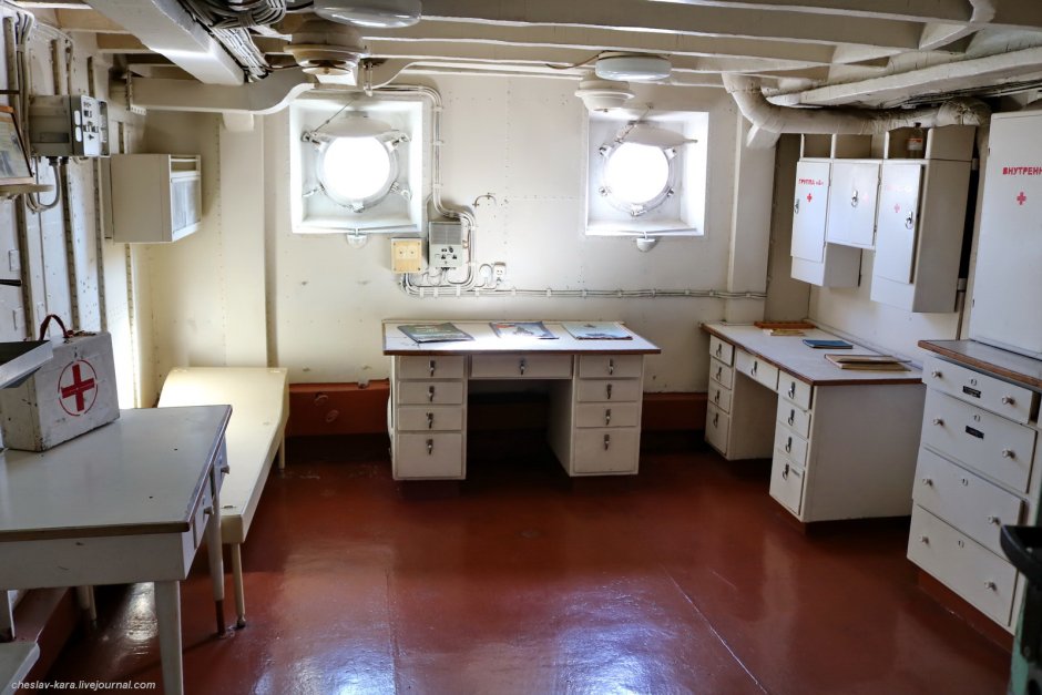 Крейсер Михаил Кутузов изнутри Новороссийск