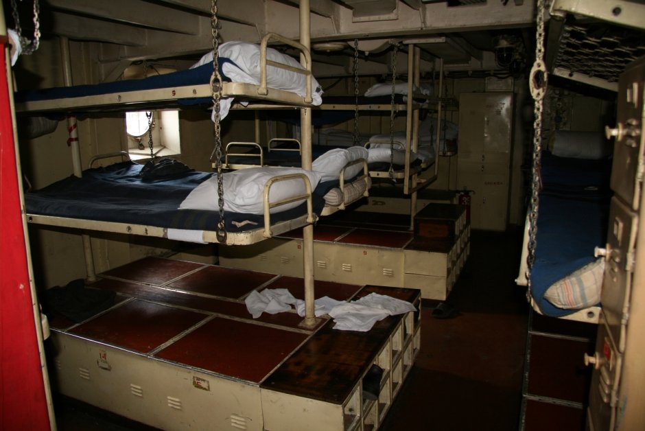 Матросский Кубрик на военном корабле