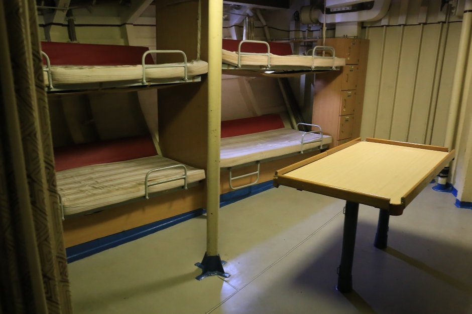 Кубрик на корабле Перекоп