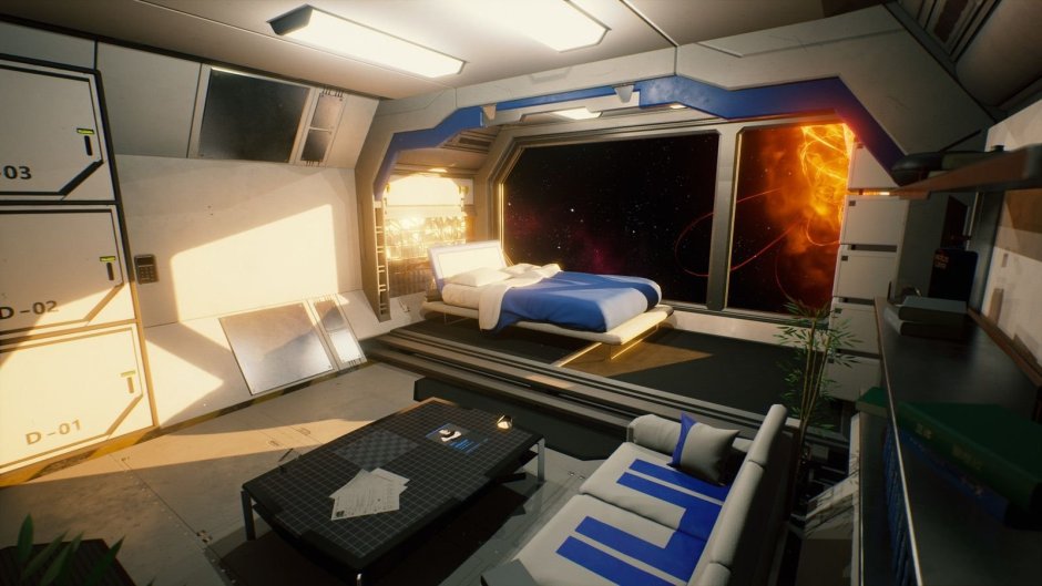 Стартрек корабль внутри