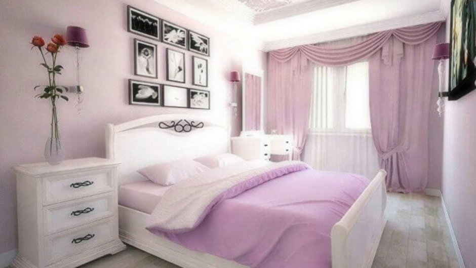 Белая спальня для девочки