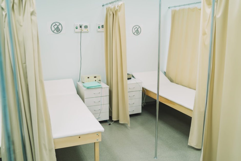 Физиокабинет в поликлинике зонирование