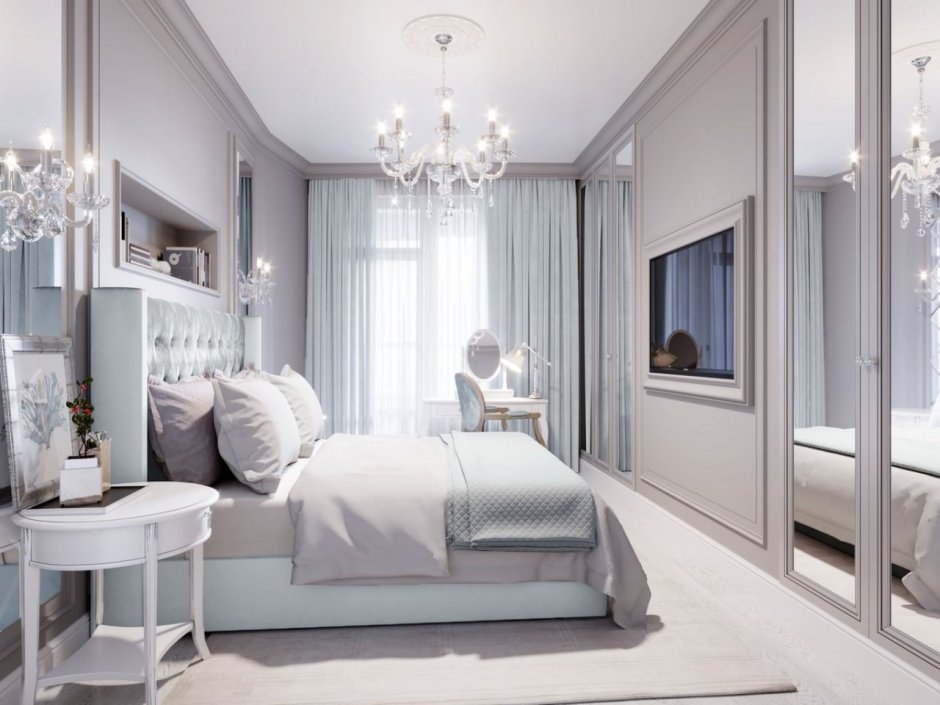 Комната для девушки с туалетным столиком