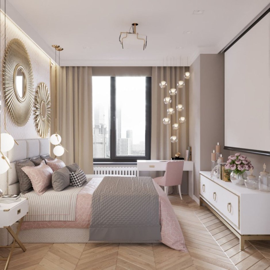 Шкаф с туалетным столиком