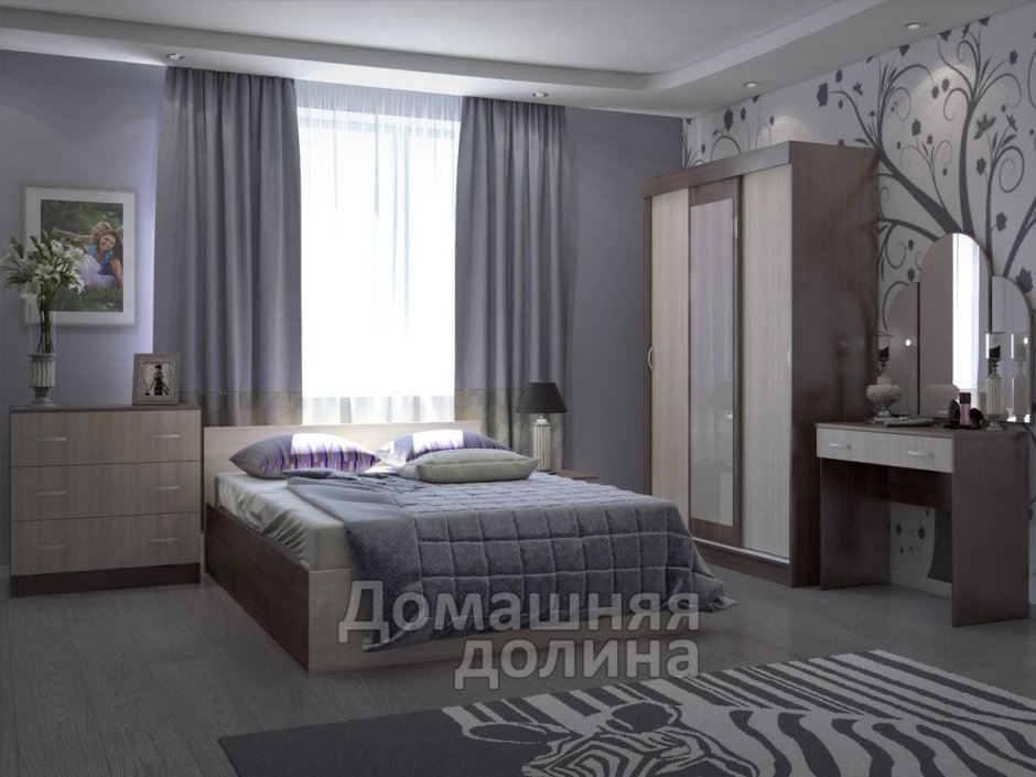 Спальня Бася Стендмебель