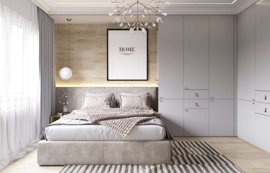 Спальня Сканди Минимализм
