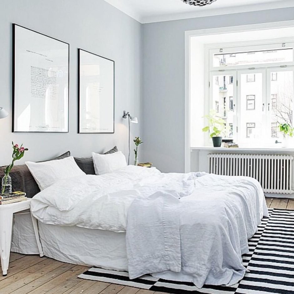 Двухъярусная кровать в скандинавском стиле