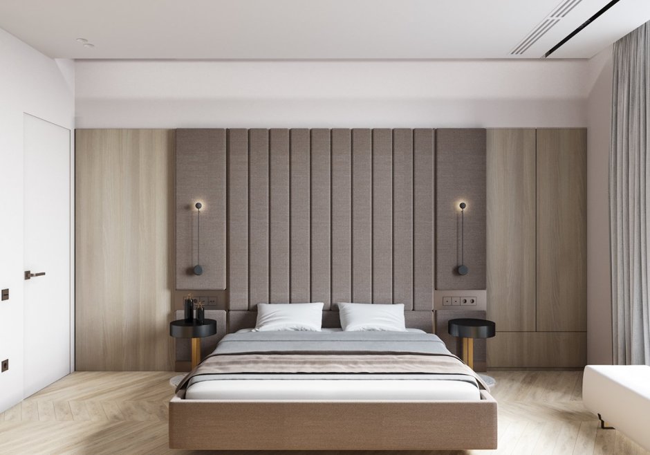 Гардеробная за изголовьем