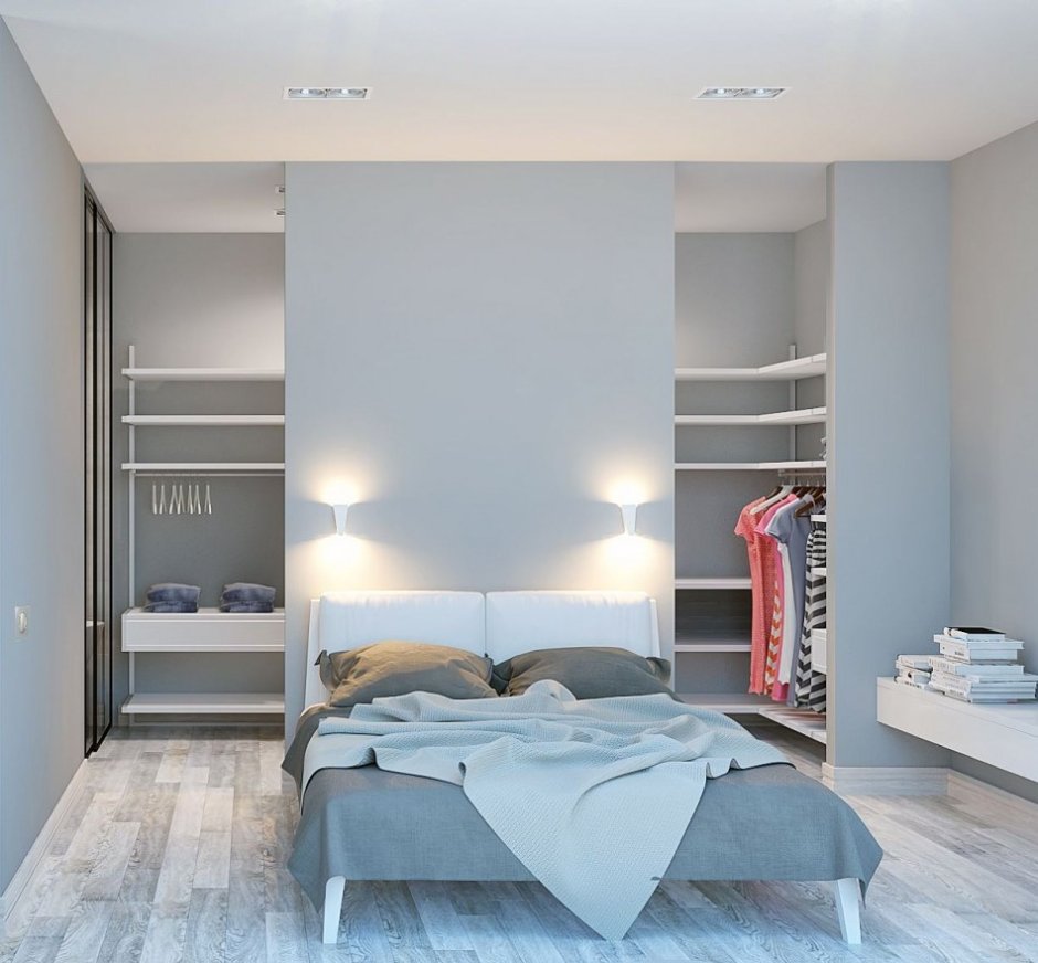 Гардеробная в спальне