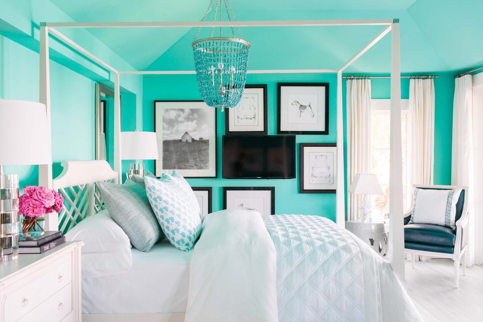 Бирюзовая комната для мальчика