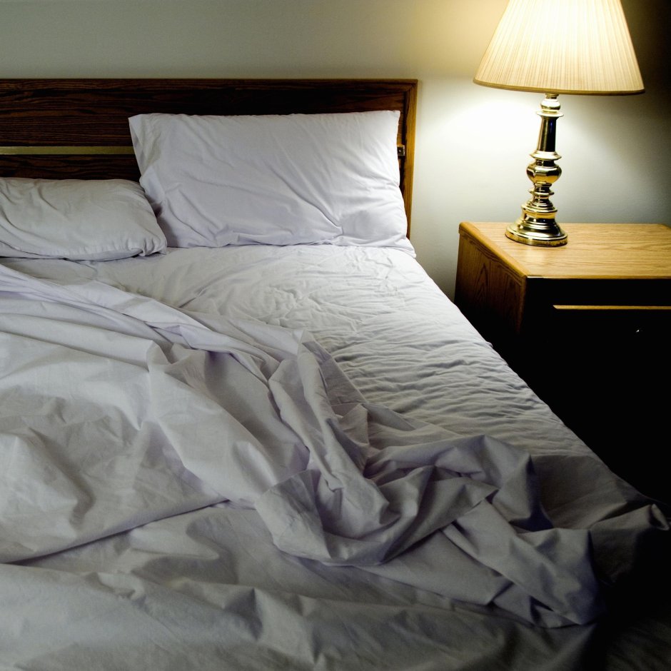 Кровать сверху