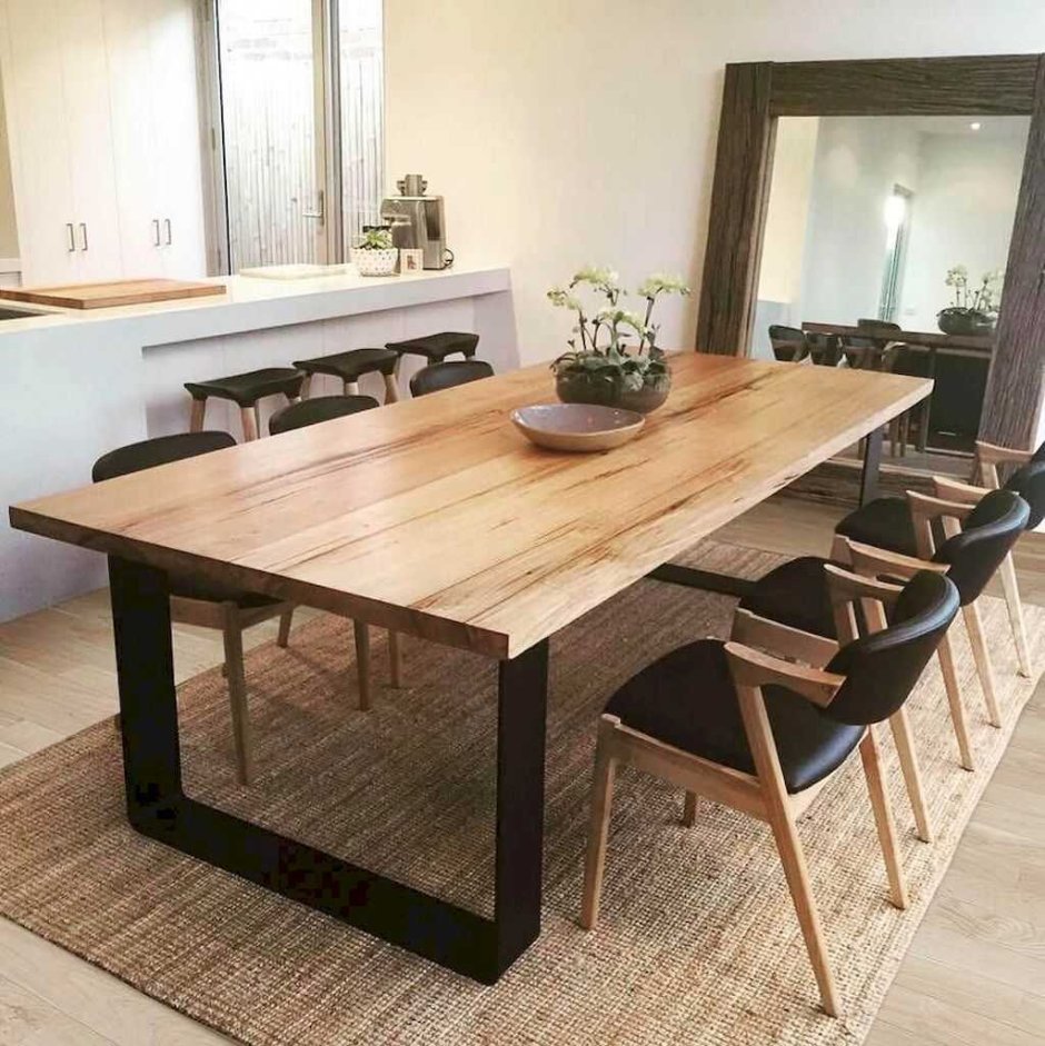 Барный стол для кухни в стиле лофт