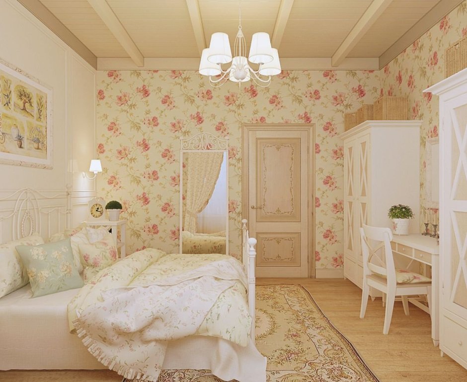 Маленькая комната в стиле Прованс