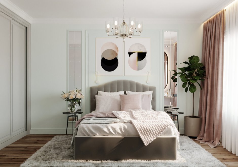 Спальня Мишель Фортуна