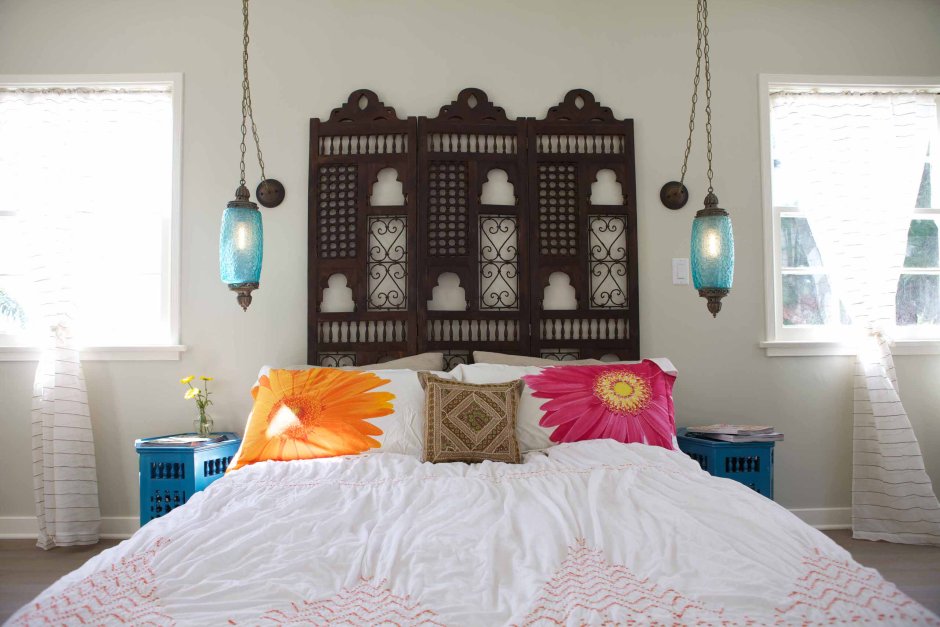 Кровать в марокканском стиле