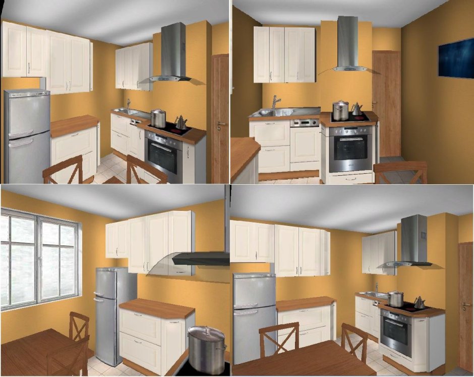 Планировкам аленькой кухзн