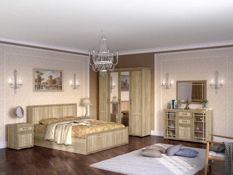 Мебель Бруно спальня