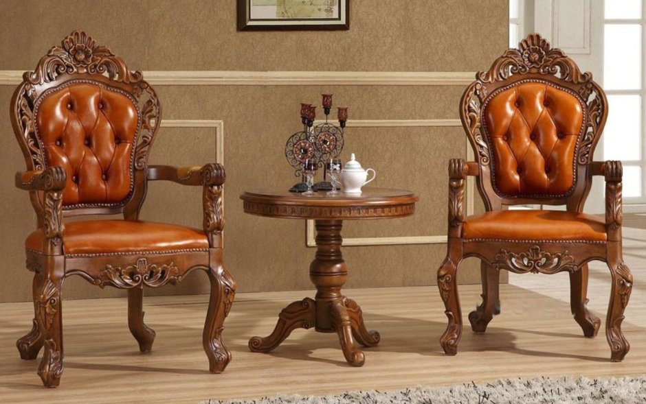 Деревянная резная мебель – стулья