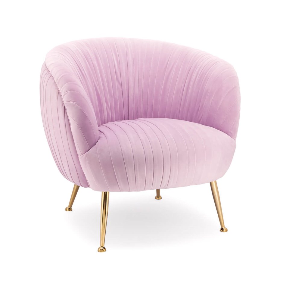 Кресло Aurelia Pink Velvet