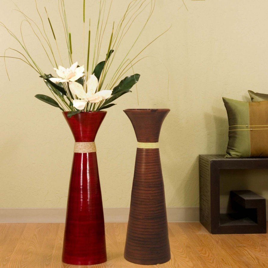 Стильные напольные вазы