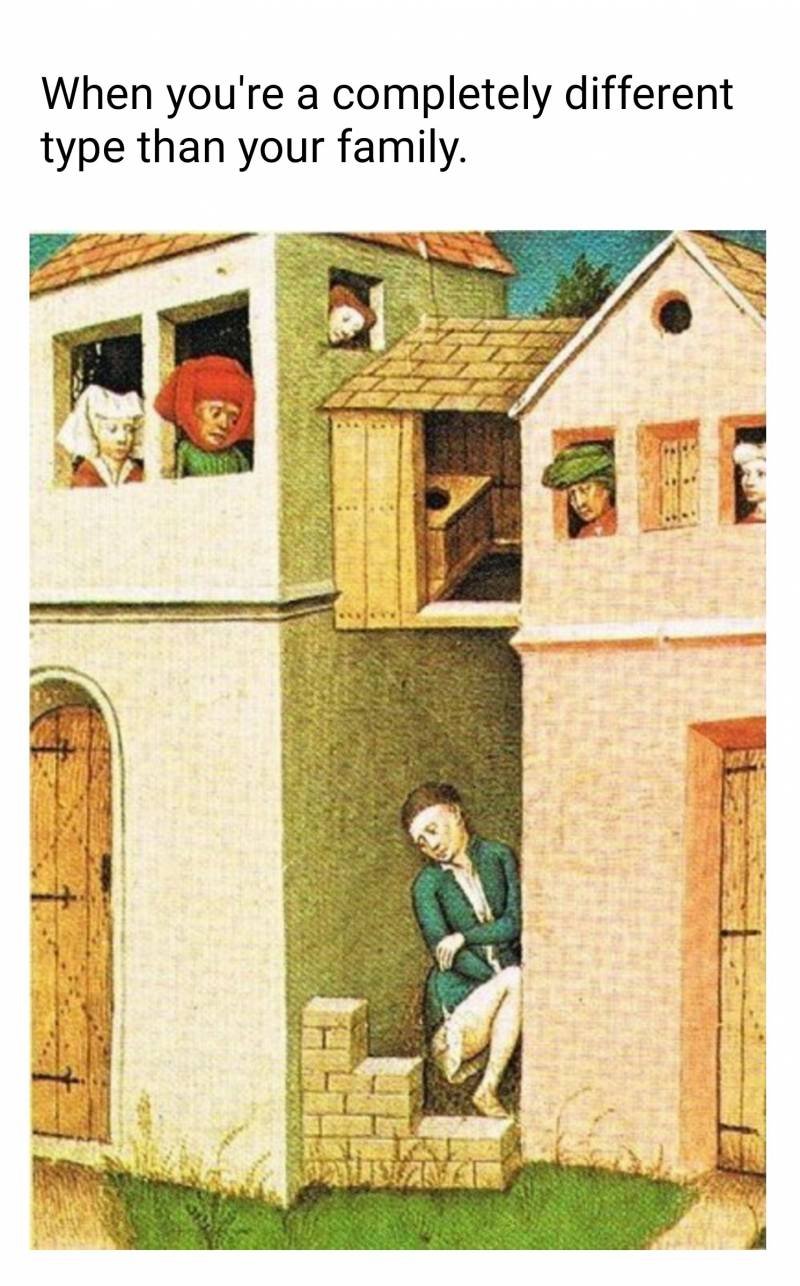 Туалет в средневековом замке