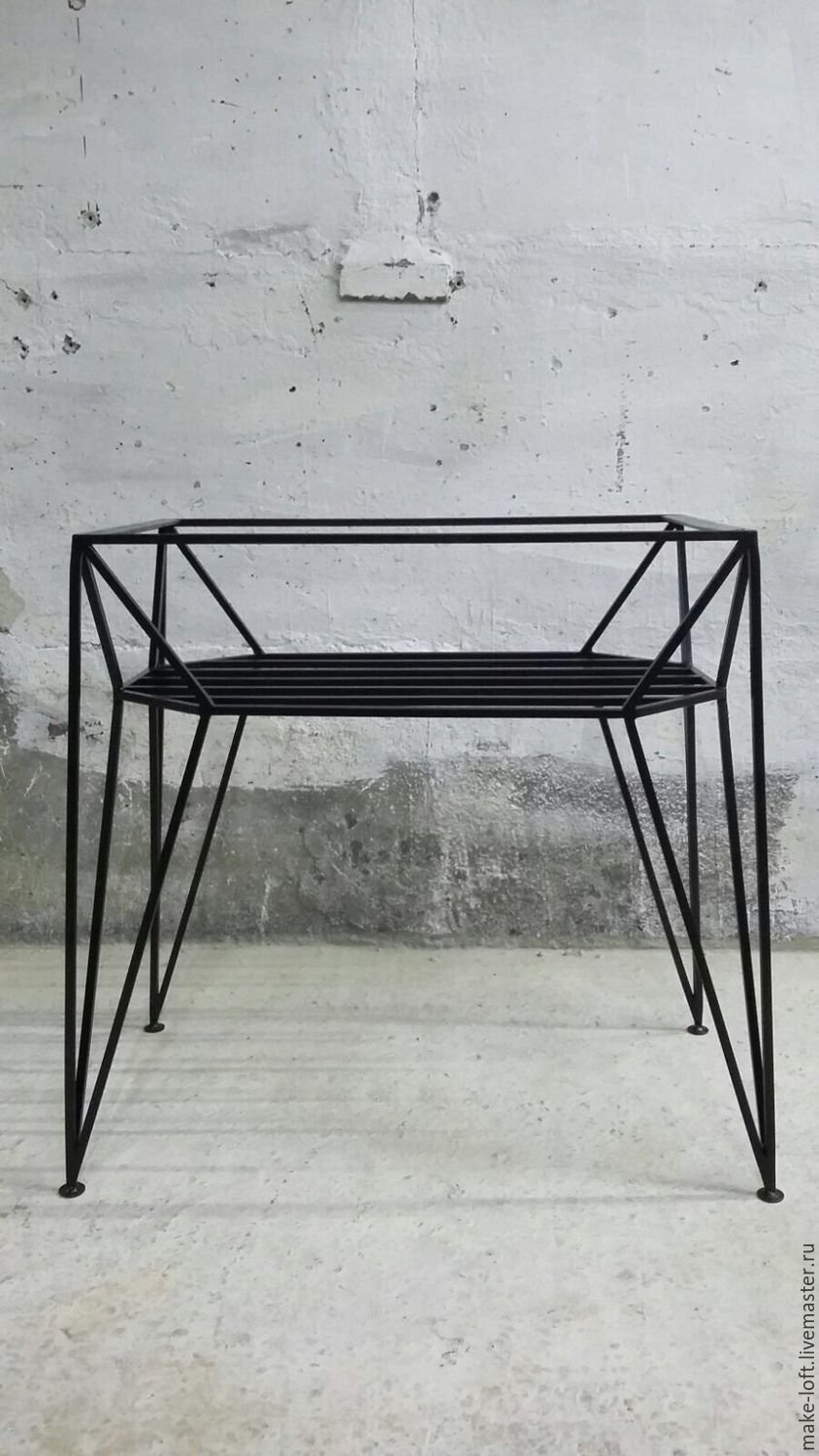 Подстолье для раковины из металла