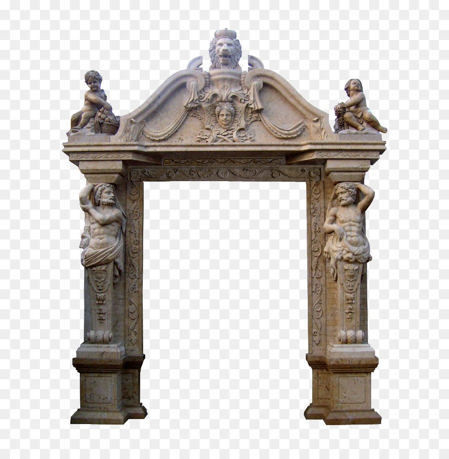 Греческая арка с колоннами