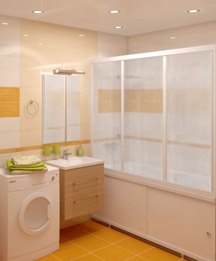 Шторка для ванны Метакам купе 170