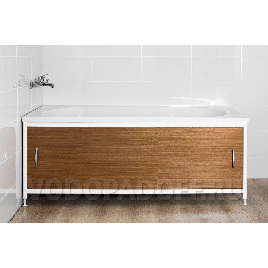 Деревянный экран под ванну