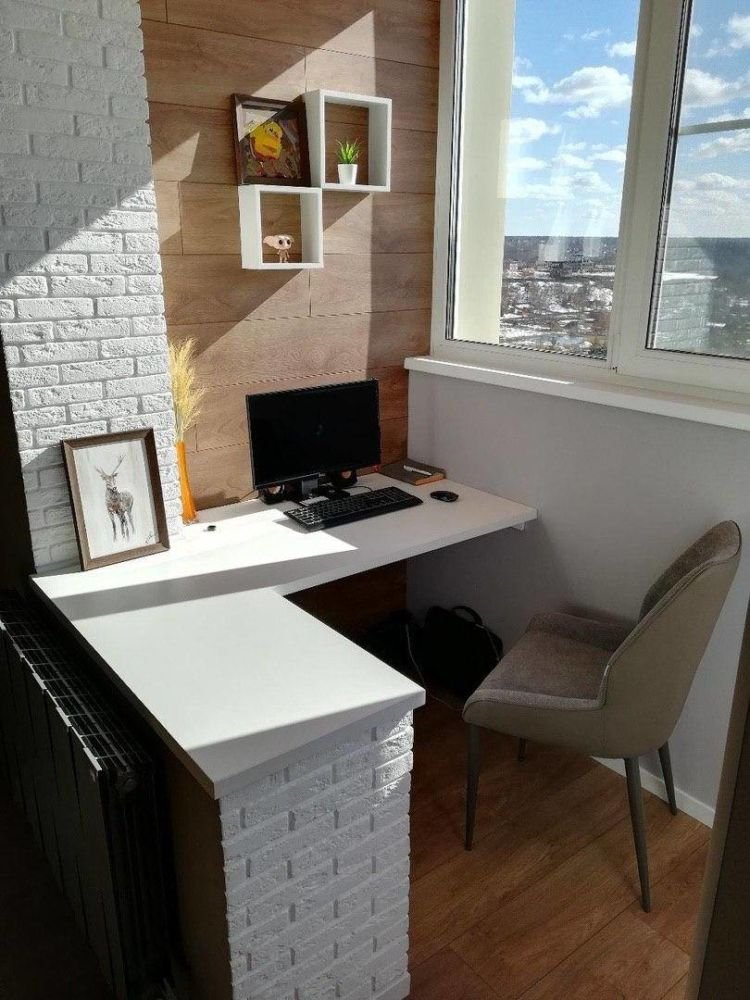 Кабинет на балконе